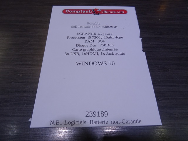 Ordinateur portable+ac  - Image 4