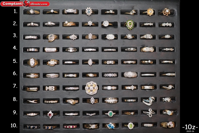 vaste sélection de bague 10Zs