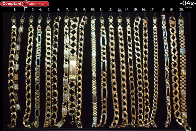 vaste sélection de Bracelets 04X