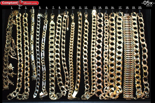 vaste sélection de Bracelets 05X