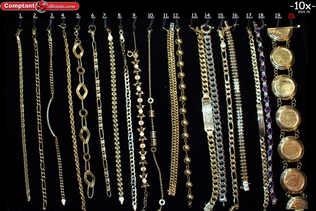 vaste sélection de Bracelets 10X