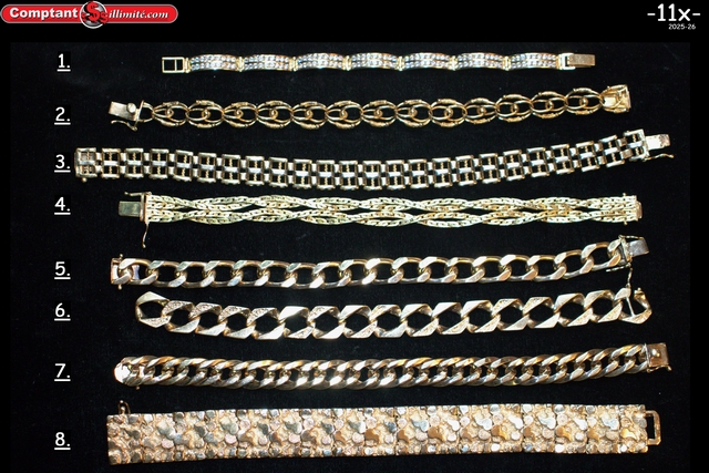 vaste sélection de Bracelets 11X