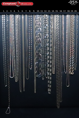 vaste sélection de chaine 05Y