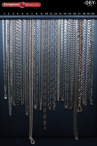 vaste sélection de chaine 06Y