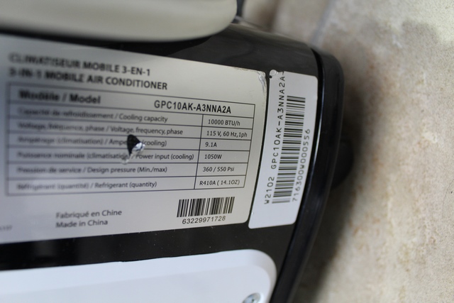 Climatiseur Portatif 3 en 1 10000btu - Image 3