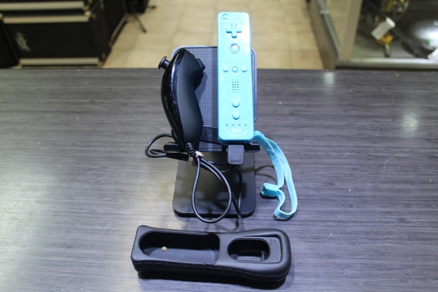 wiimote bleu (motion plus) + nunchuck - Image 1