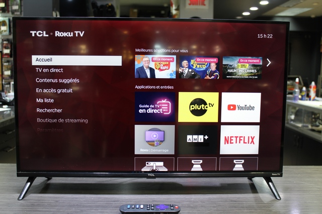 Televiseur Intelligent 32P Roku (smart)  + tc - Image 1