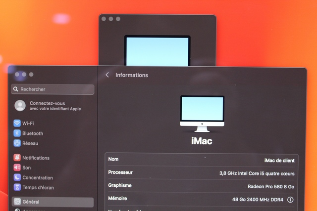 Imac 27pouces + clavier + souris - Image 3