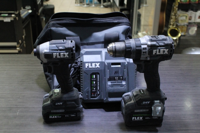 Ensemble Perceuse et impact +sac + 2 batt - Image 1