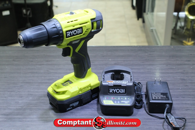 Perceuse Ryobi + batt + chargeur - Image 1