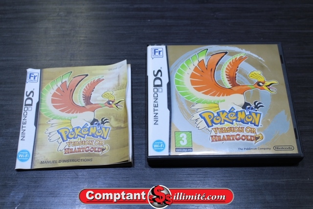 Boite + livret Heart Gold (pas de jeu) - Image 1