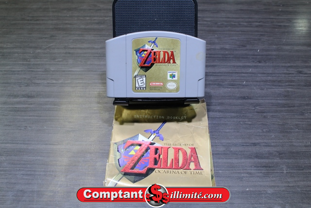 The Legend of Zelda Ocarina of Time (avec livret)