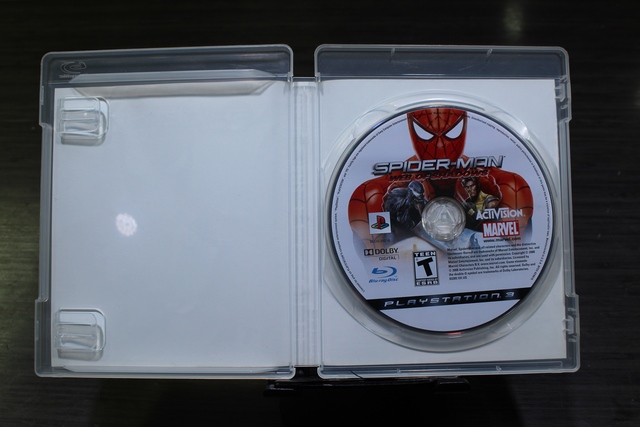 Spider Man Web of Shadows (sans livret) collant arriere - Image 2