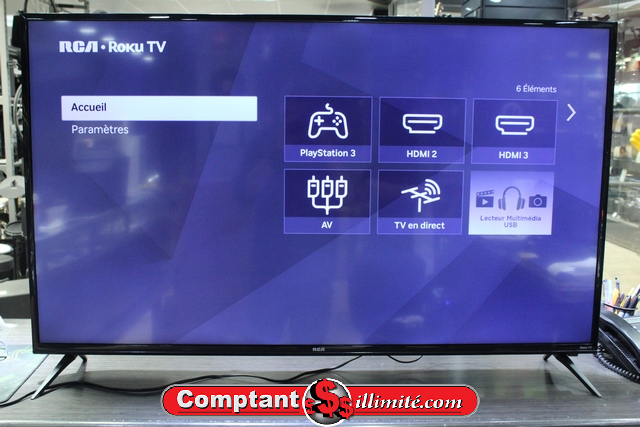 Écran RCA Roku 55 pouce +tc - Image 1