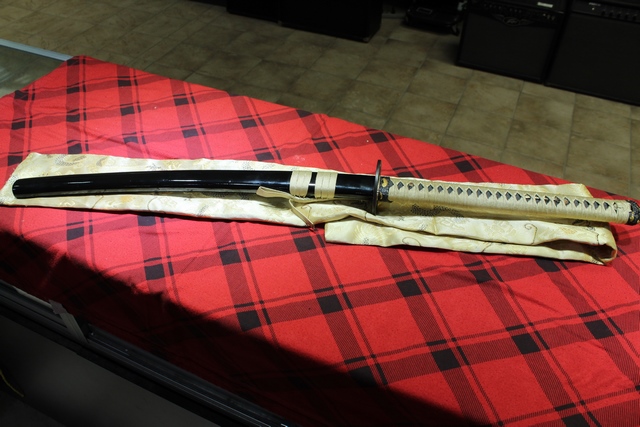 Wakazashi en acier plié Damas forgé à la main - Image 4