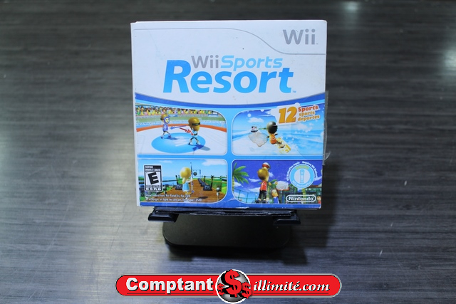 Wii Sports Resort (boite en carton)