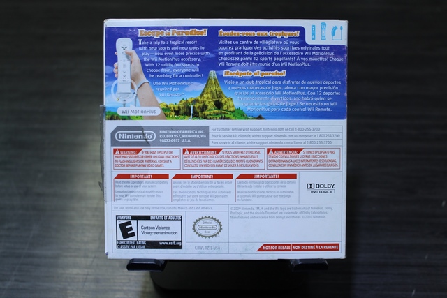 Wii Sports Resort (boite en carton) - Image 3