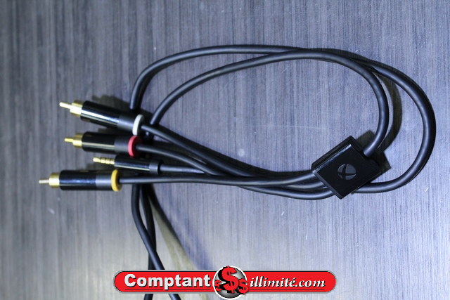 fil RCA vers Aux Xbox
