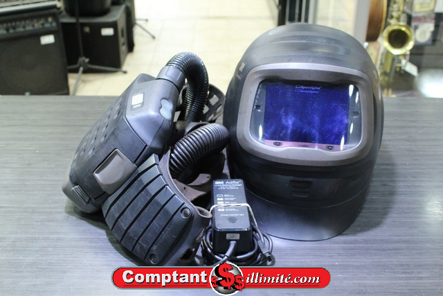 Casque Soudeur + Respirateur 3M - Image 1