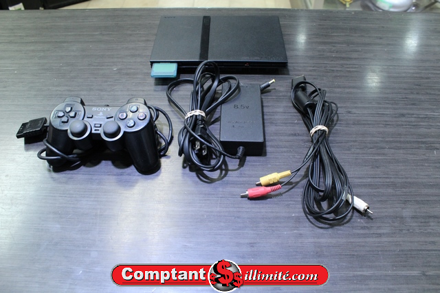 Console PS2 slim + acc + carte memoire - Image 1
