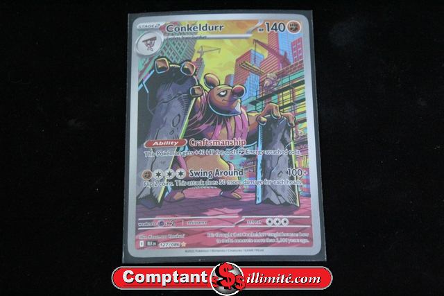 Carte Pokemon Conkeldurr 127/086