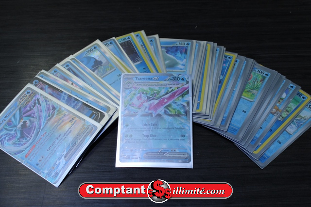 Lot (Water) cartes Pokemon (38) - Image 1