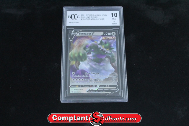 Carte Pokemon Hardcase Tornadus V 124/198 - Image 1