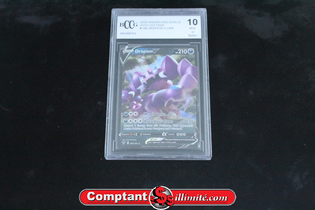 Carte Pokemon Hardcase Drapion V 106/185 - Image 1