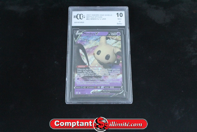 Carte Pokemon Hardcase Mimikyu 062/163 - Image 1