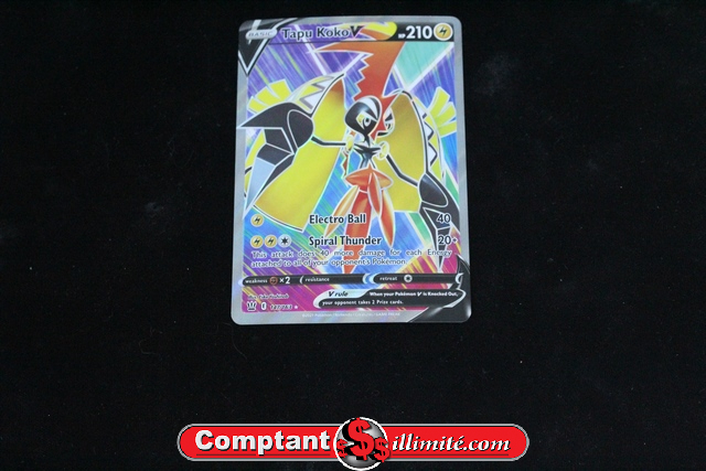 Carte Pokemon Tapu Koko V 147/163 - Image 1