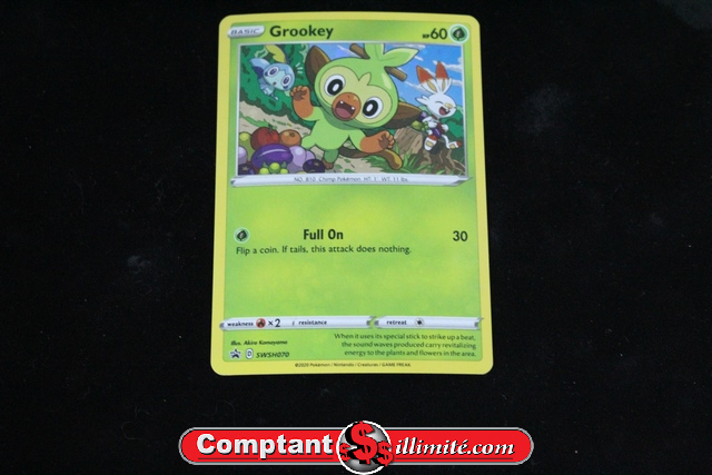 Carte Pokemon Grookey 070 - Image 1