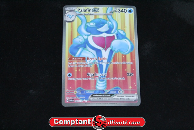 Carte Pokemon Palafin Ex 193/167 - Image 1