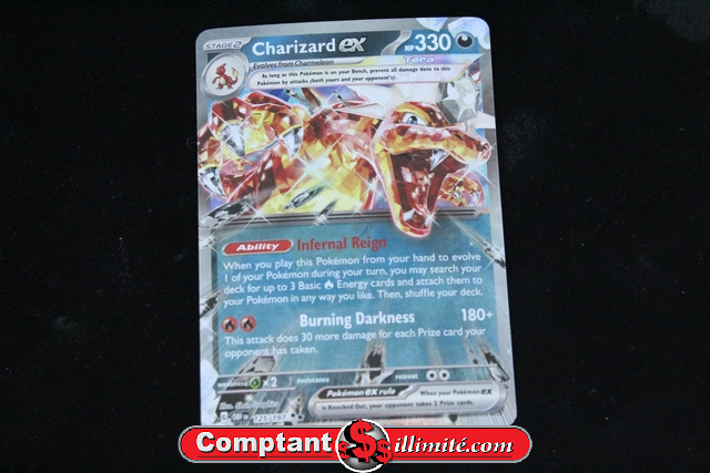 Carte Pokemon Charizard Ex 125/197 - Image 1