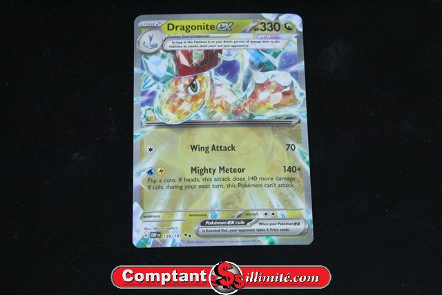 Carte Pokemon Dragonite Ex 159/197 - Image 1