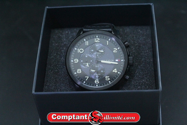 montre tommy hilfiger black  - Image 1