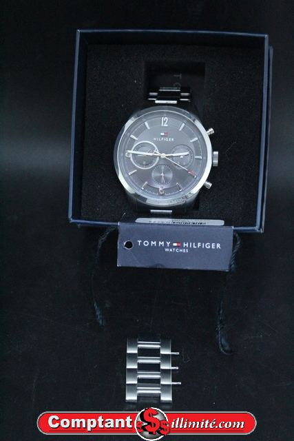 montre tommy hilfiger maille metalique - Image 1