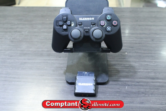 Manette PS2 sans fil Klermon ps2-2738