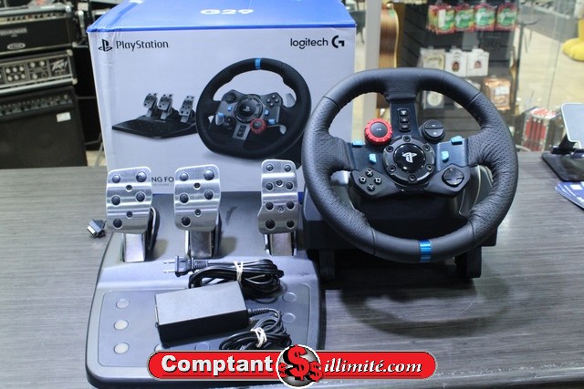 Kit de volant et pédal Logitech G29 - Image 1