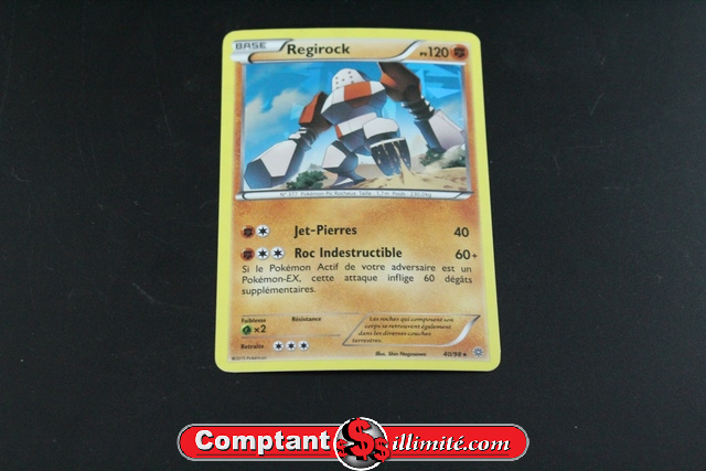 Regirock 40/98 (holo) (etat joue) - Image 1