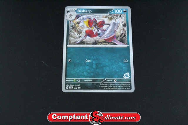 Carte Pokemon Bisharp 112 Promo - Image 1