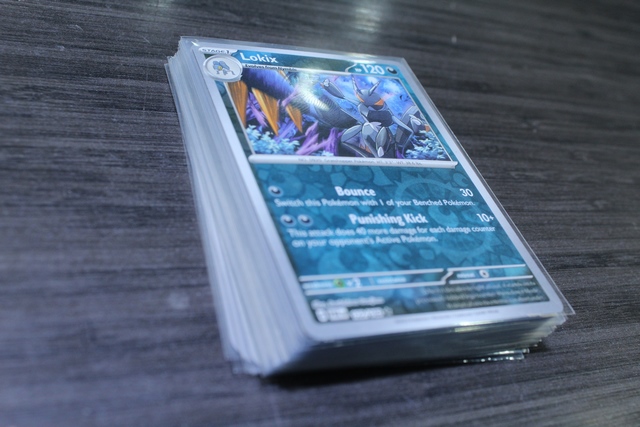 Lot (Normal / Dark / Steel) cartes Pokemon (24) Moitiee Coreen - Image 2