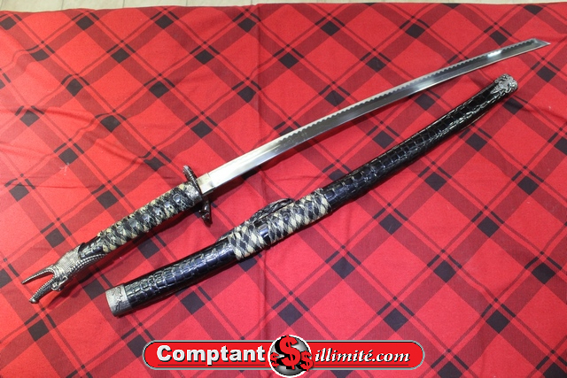 Katana tête de dragon - Image 1