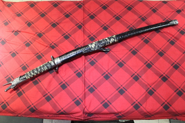 Katana tête de dragon - Image 2