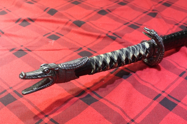 Katana tête de dragon - Image 3