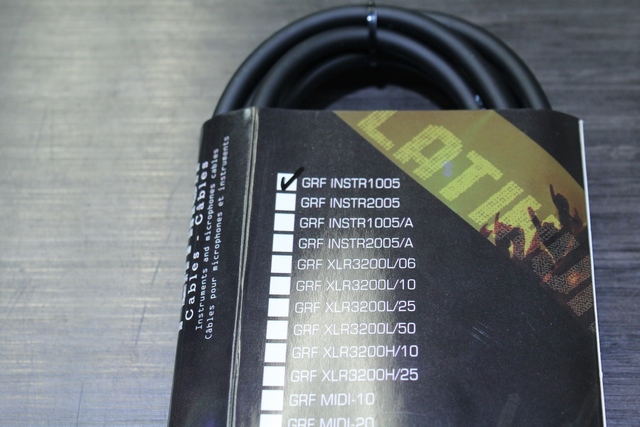 Cable guitare 1/4 a 1/4 10pied Groove Factory GRF INSTR1005 - Image 3