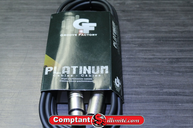 Cable Xlr 10 Pieds Groove Factory Grf xlr3200L/10