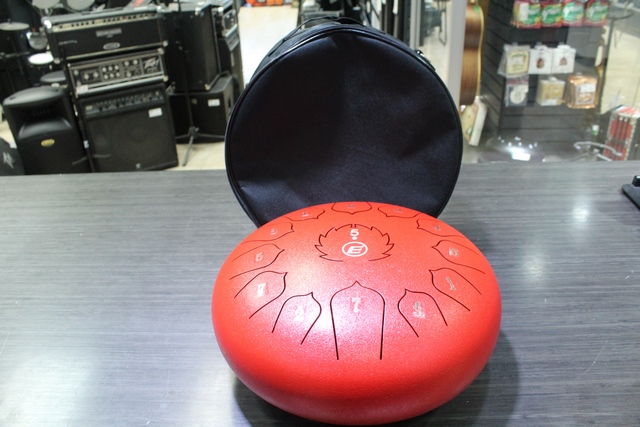 hand drum 13 note (rouge) ecko ECK TD12/13 note red - Image 2