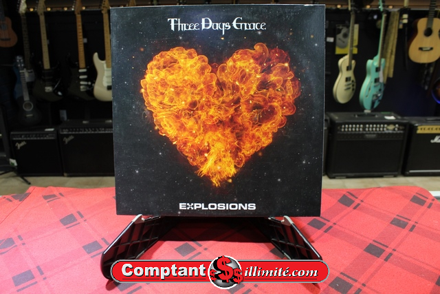 Three Days Grace Explosions RCA vinyl