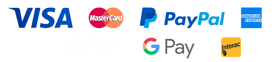 PayPal et cartes acceptées