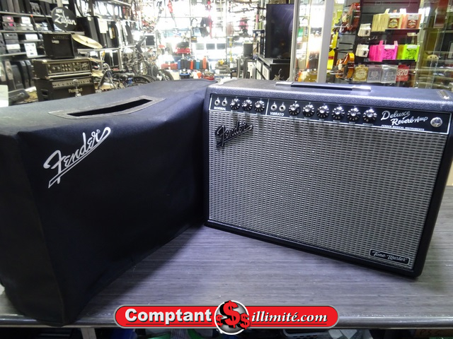 (100 Watts) Ampli de Guitare + Housse FENDER Tone Master Deluxe Reverb
